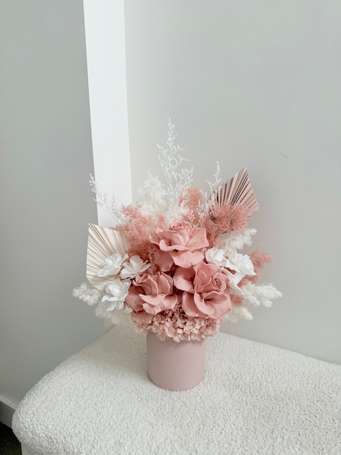 Medium Vase Arrangement (Pink)