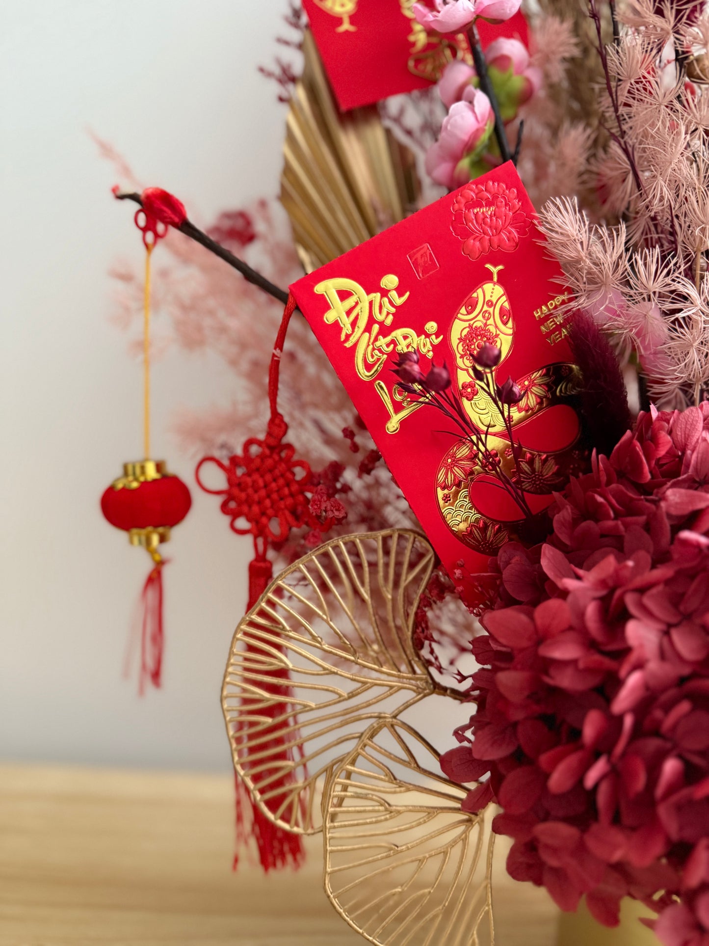 Pink Lunar New Year