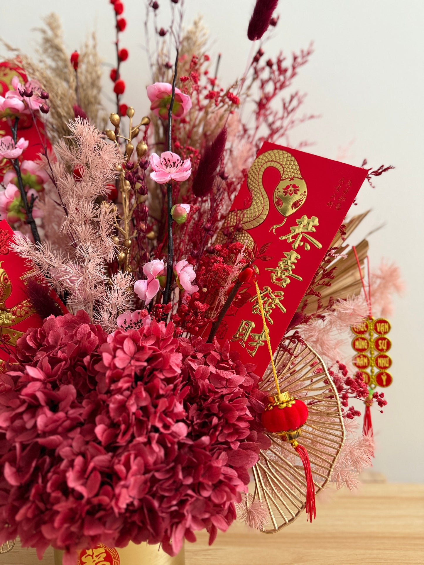 Pink Lunar New Year