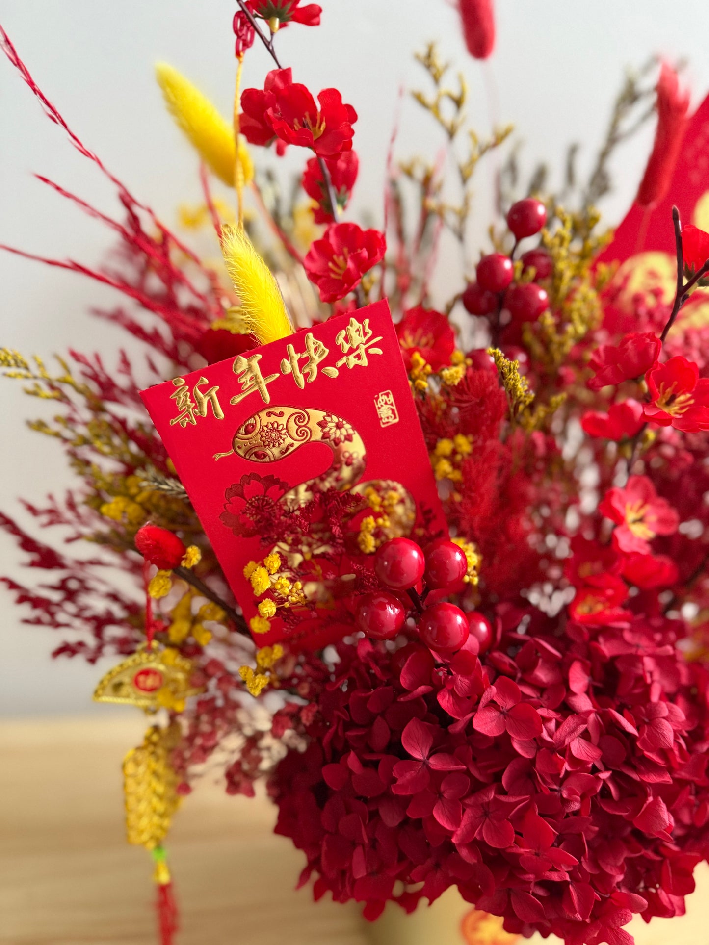 Mixed colour Lunar New Year