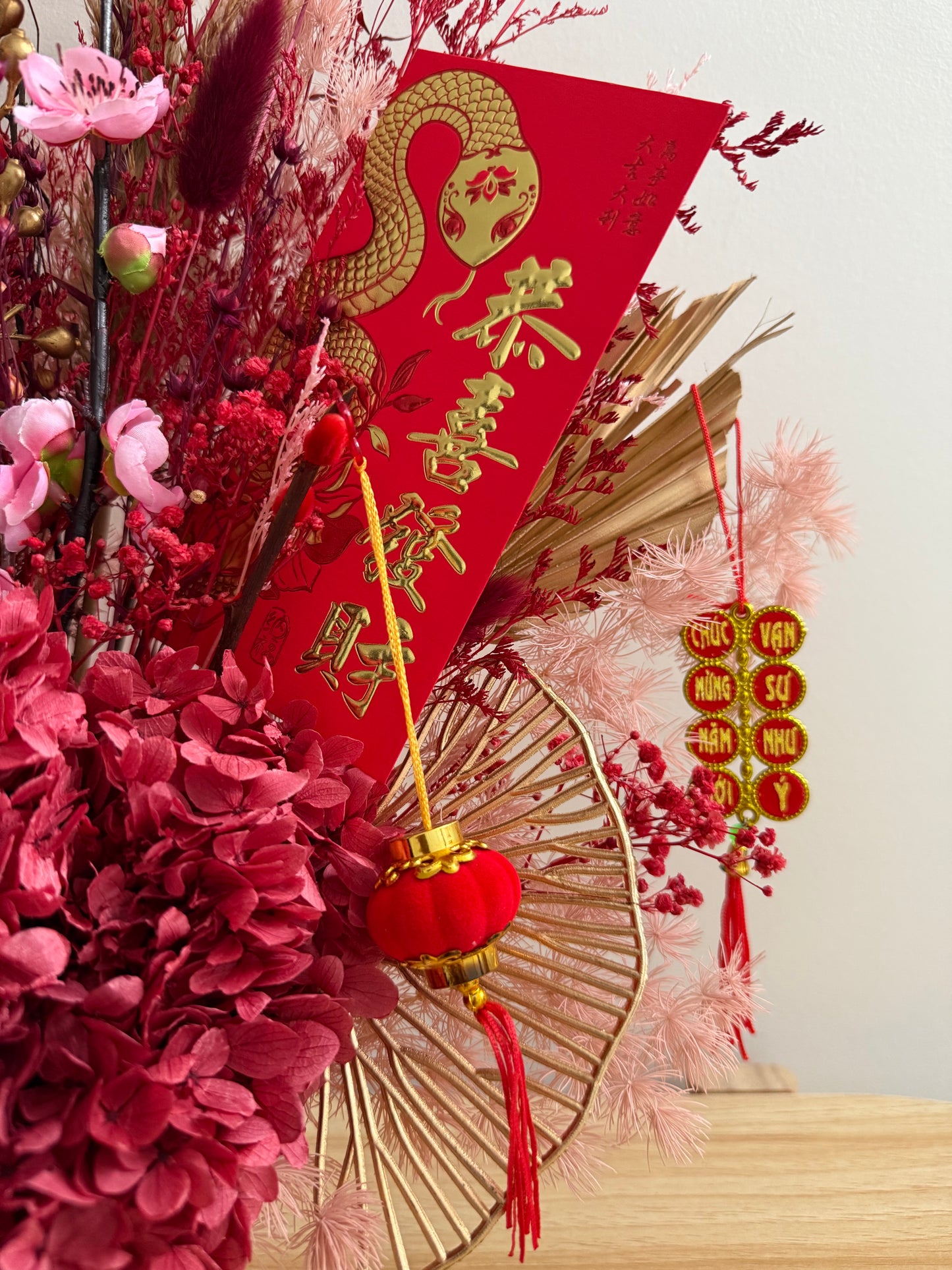 Pink Lunar New Year
