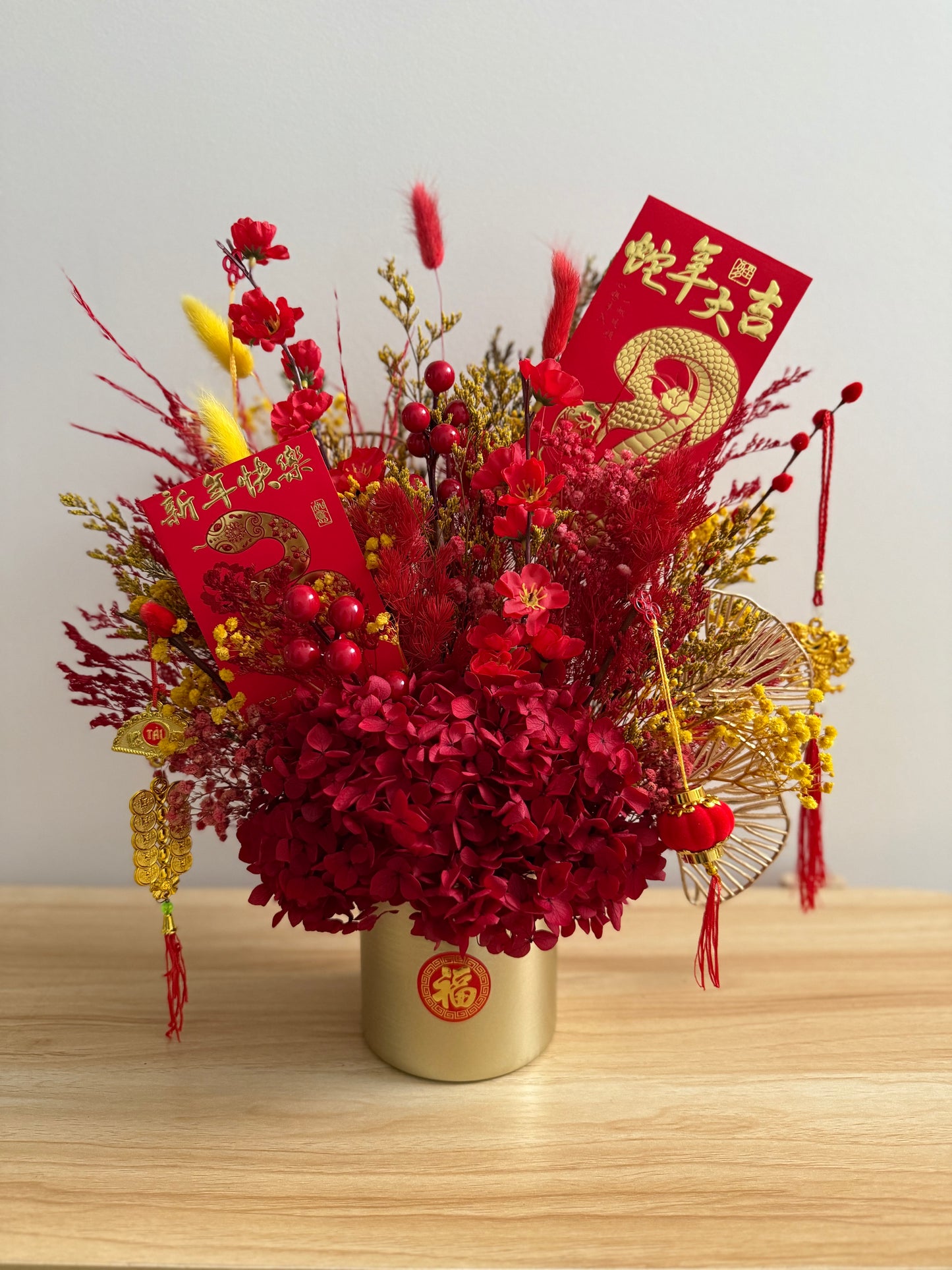 Mixed colour Lunar New Year
