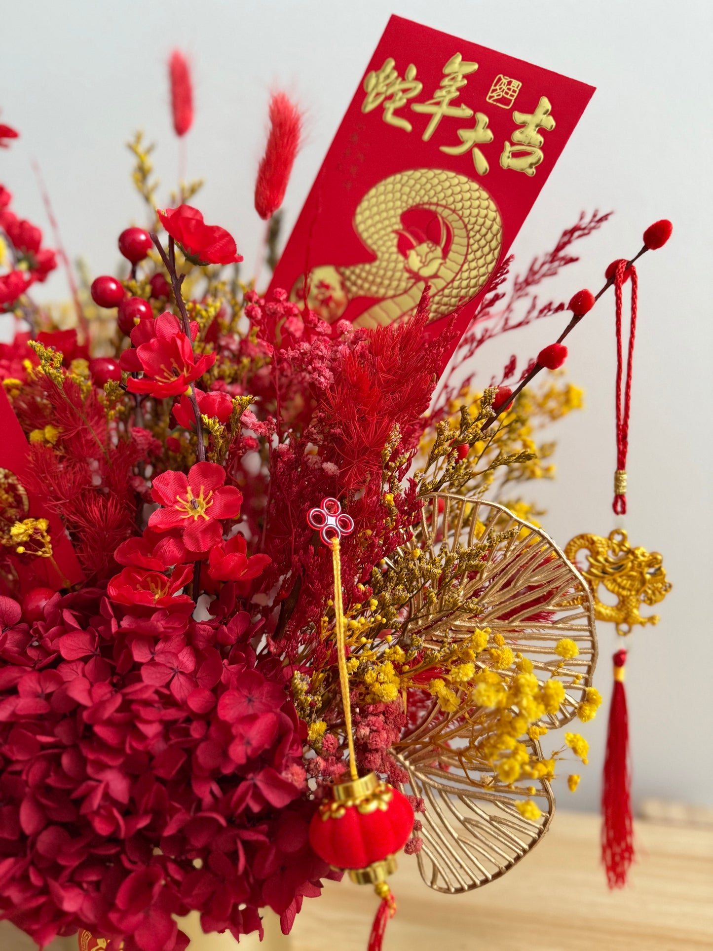 Mixed colour Lunar New Year