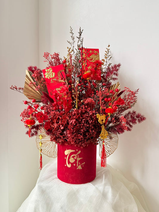 🧧  Tết Vase Arrangement 60cm (Limited Product)
